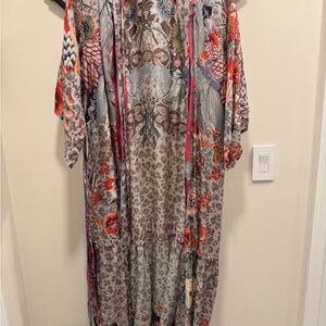 Johnny Was Artistic Floral Kimono